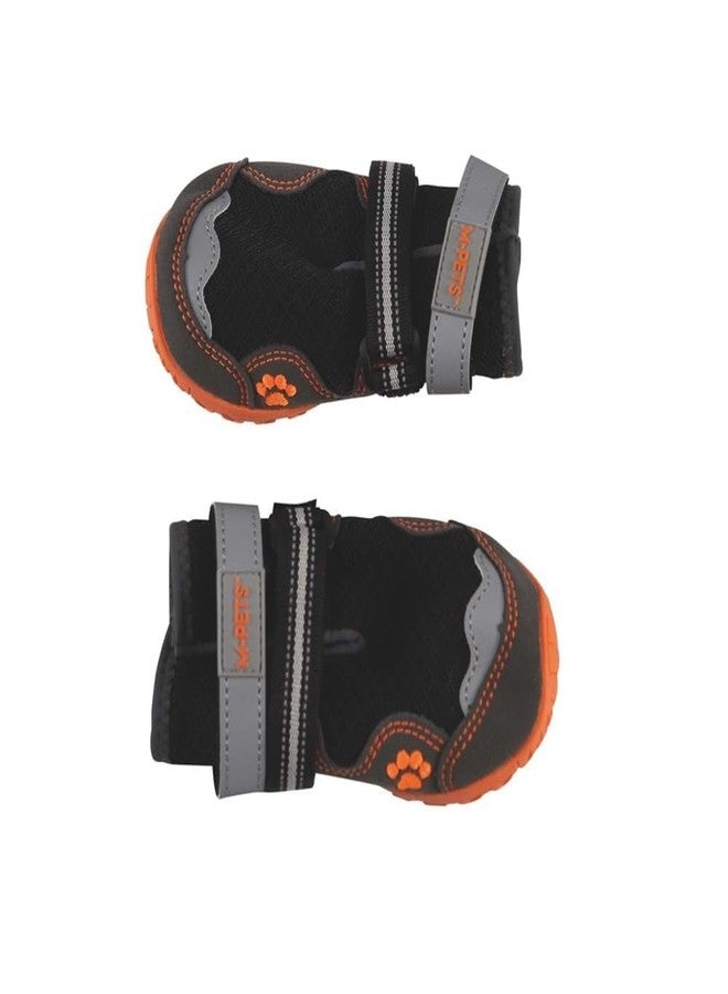 M-PETS Hiking Dog Shoes, Anti-Slip Dog Boots for Rains, Snow, Cold, Hot & Rough Surfaces, Adjustable, Lightweight, Durable Dog Footwear for Indoor & Outdoor Activities, Size: 6.8x5.5cm, Medium - Image 4